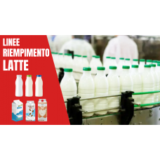 Linee complete riempimento latte