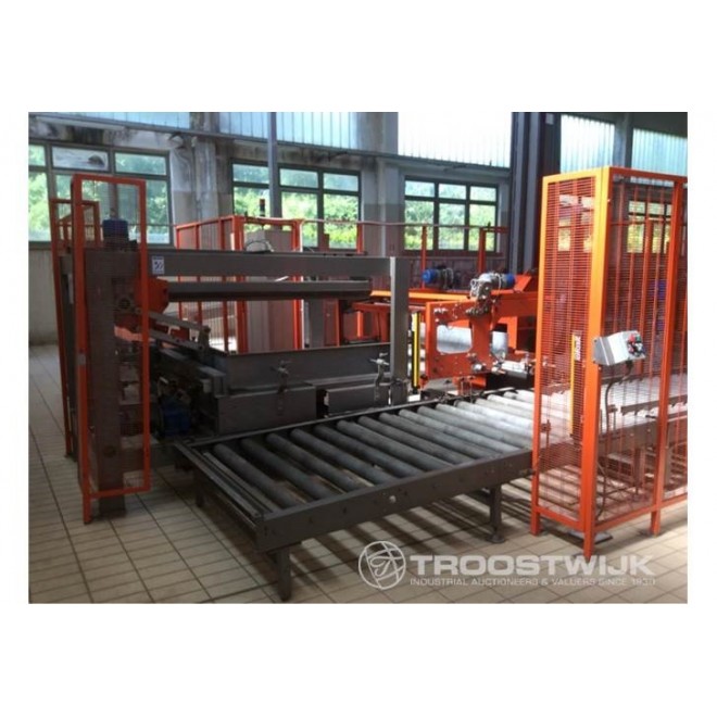 PALLETTIZZATORE MCF + Q.E. PALLETTIZZATORE MCF + Q.E.