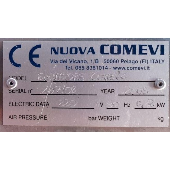 ELEVATORE COMEV2 2008 MARCA NUOVA COMEVI