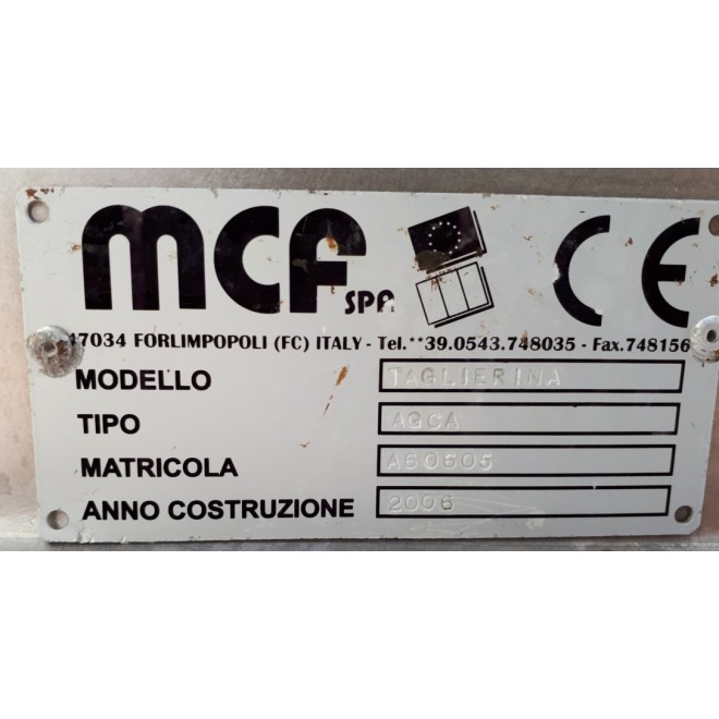 TAGLIERINA MCF TIPO AGCA MATR.A60605