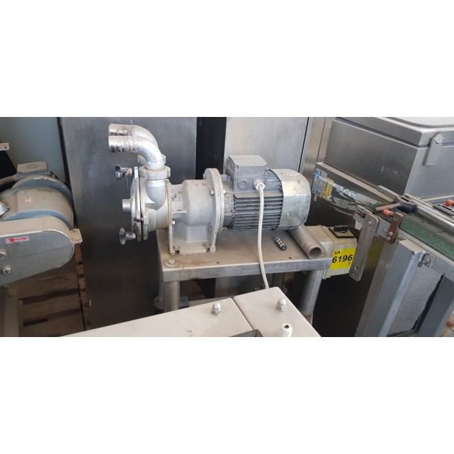 POMPA SU TELAIO INOX C/PIEDI